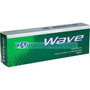 Wave Menthol Kings cigarettes